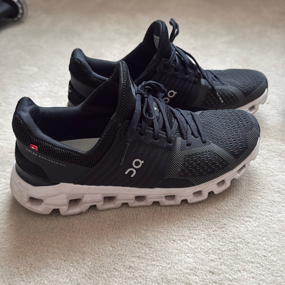 EUC On Cloud Cloudswift Black I Rock Size 7.5